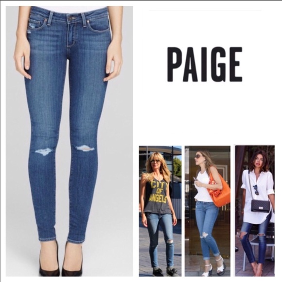 Anthropologie Denim - Anthropologie PAIGE Verdugo Destructed Skinny Jean